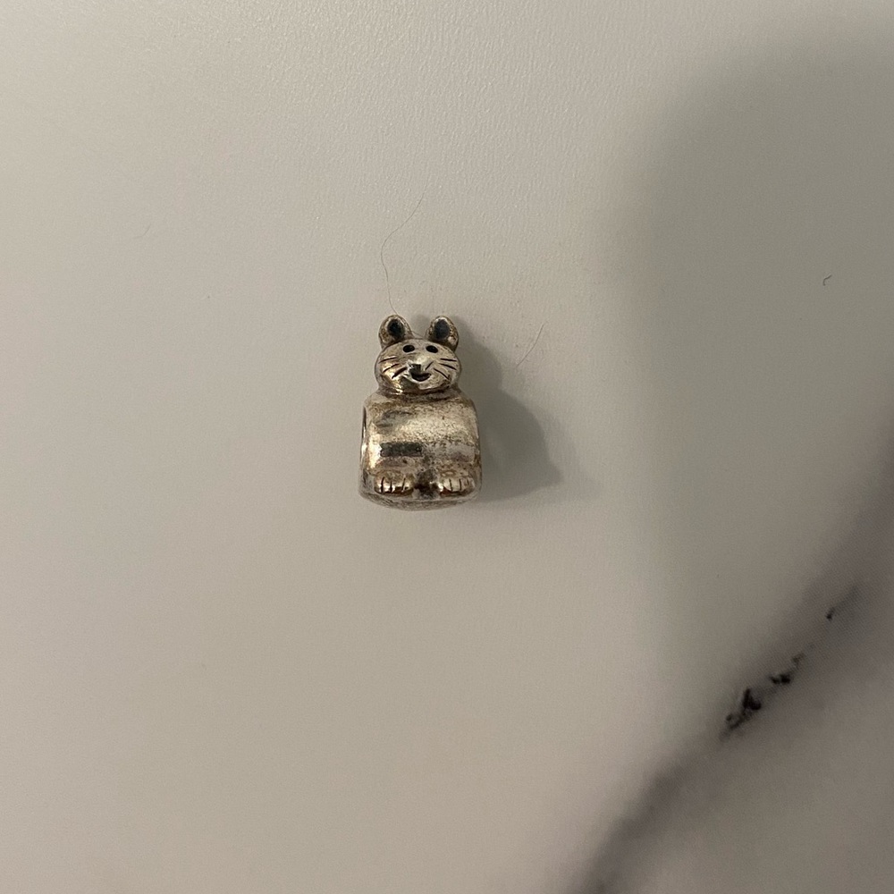 Authentic Pandora Cat Charm!